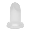 Clear Nail Shaped Silicone Lipstick Lip Balm Mold DIY Makeup Tool for 12.1mm Tube