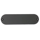 1x Electric Guitar Accessory Back Plate Cavity Switch Cover Back Cover Black