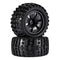 1/10 RC Rock Crawler Car Monster Truck Tyres High Speed for HPI Savage MT ZD Racing Replacement, 2pcs