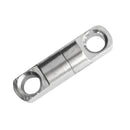 Column Type Rotary Ring Bearing Stainless Steel Dual Swivel Fishing Tackle Hook Connector 880lbs