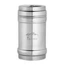 Magicdeal Outdoor Hiking Camping Kitchen Utensils Salt Pepper Shaker Stainless Steel Condiment Dispenser Silver M