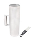 Professional Large Stainless Steel Guiro with Scraper Latin Merengue Percussion Musical Instrument 12inch x 4 inch Open Ends