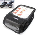 Black Motorbike Oxford Tank Bag Motorcycle Touring Luggage Magnetic Tank Bag