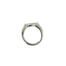 1 Piece 10mm Adjustable Vintage Silver Tone Ring Base Filigree Cabochon Blank Ring Setting DIY Jewlery Making Crafts