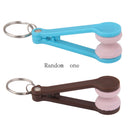 Glasses Eyeglass Sunglasses Spectacles Microfiber Cleaner Brush Random Color