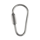 Camping Tool D Shape Carabiner Screw Lock Buckle Snap Clip Backpack Hook