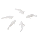 5PCS/SET Plastic Model Beach Scene Garden Landscape DIY Decor Pretend Play Fun Props Kids Children Toy Gift Dolphins