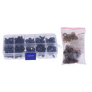 130 Pieces 8-16mm Plastic Safety Noses For Teddy Bear Doll Animal Puppet Toys Crafts DIY Making Collections