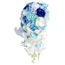 Elegant Waterfall Bouquet Flower Arrangement Bridal Bridesmaid Wedding Supplies 3