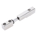 Heavy Duty Weldable Steel Gate Hinge 95mm Weld-On Barrel Ball Bearing Silver