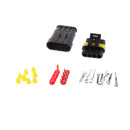 4-pin Way Sealed Car Waterproof Electrical Connector Wire Plug Kit