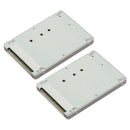 2Pcs M.2 NGFF SATA SSD Drive to 2.5inch IDE 44pin Converter Card with Case