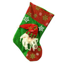 Xmas Stocking Sack Santa Deluxe Christmas Tree Stockings Candy Holders