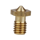 Replacement 0.2mm Copper 3D Printer Print Head Extruder Nozzle Golden