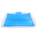 Soft Gel Chill Pad Cooling Pillow Mat For Headache Sleeping Neck Rest Relax