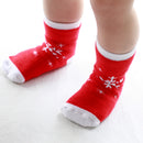 Kids Christmas Socks Novelty Socks Baby Boys Girls Xmas Gift Little Bear Print 1-3Y