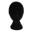 11 Inches Female Foam Mannequin Manikin Head Model Wig Glasses Store Window Display Stand-Black
