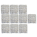 10x Rhinestone Square Button DIY Bridal Wedding Garment Dress Embellshiment