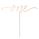 Glitter ONE Cake Topper - 1st Birthday Cake Topper Cake Decoration