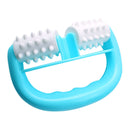 Blue Travel Massage Roller for Legs Arms Fat Control Blood Circulation Muscle Relaxation