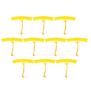 10 Pieces Car Tire Guard Rim Protector Tyre Wheel Changing Rim Edge Tools Yellow