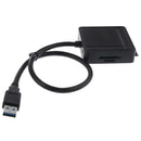 USB 3.0 To SATA Adapter Card Reader Hub Converter For 2.5" 3.5" HDD TF SD