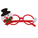 Christmas Holiday Snowman Party Glasses Eyewear Kids Party Cosplay