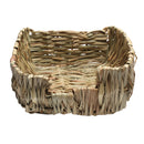 Pet Dry Grass Weave Nest House Chew Play Toy for Rabbit Hamster Guinea Pig Rat