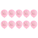 Set of 10pcs Lovely Latex Balloons Party It's a Girl Christening Baby Shower Gender Reveal Helium Air Balloons Ornament