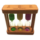 3 in 1 Hourglass, Wood Art Gift, Wood Sand, Sand Timer, Present 1/3/5 Minute