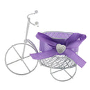 Novelty Tricycle Design Metal Candy Chocolate Storage Holder Box Wedding Birthday Xmas Party Favor Supplies Kids Gift Purple