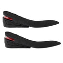 Mens Womens Shoe Insoles Air Cushion Pads 3 Layer Heel Insert Increase Taller 7cm