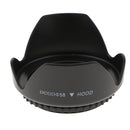 Flower Crown Petal Shaped Lens Hood for Canon Nikon Sony Olympus Pentax and so on -58mm