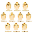10Pieces SMA-JB2 SMA Male Plug Copper For RG405 High Frequency Cable Adapter