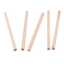 5x Pine Wood Bar Stick For Hobby Model Crafts Making Supplies DIY 5x5x250mm