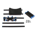 Professional Portable Camera Camcorder Mount Slider Handgrip for Movie Filming Blue