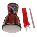 4 inch Djembe Darbuka African Bongo Hand Drum Dance Drum for Musical Lovers 11.81 x 4.53inch