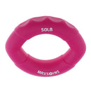 Strength Finger Hand Grip Muscle Power Training Rubber Ring Exerciser Silicone Non-Slip 50LB Purple
