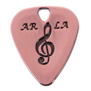 Practical Metal Guitar Pick Plectrum for Bass Acoustic Electric Guitar Replacement Part Red Bronze