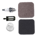 Pre Air Filter Primer Bulb Fuel Filter Spark Plug For STIHL FS75 FS80 FS85