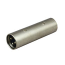 Audio XLR Male Coupler Gender Changer Male Mic Barrel Mike Adapter