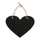 Wooden Blank Heart Shaped Wedding Hanging Decor Sign DIY Party Accessories