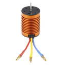 Orange 9T 4370KV Brushless Motor Metal Slot 4P for 1/10 RC Truck Spare Parts
