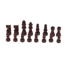 16Pcs Backgammon Draughts Chess Game Props Chessman 51mm King for Party Toys