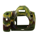 Anti-Scratch Soft Silicone Protective Body Cover Case Skin for Canon 5D3 DSLR Camera Camo