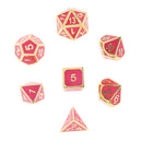 7 Glow in Dark D4 D6 D8 D10 D12 D20 Dice Polyhedral for Dungeons and Dragons