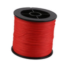 Roll Of Lightweight PE Braided Fishing Line Red Diameter 0.32mm