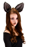 Fashionable Women Funny Lace Cat Ear Headband For Masquerade Ball Holiday Prom Costume Party Supplies 4.7cm