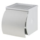 Aluminum Bathroom Wall Mounted Toilet Tissue Roll Paper Holder Case Box Organiser With Ashtray and Waterproof Cover