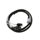 Mini SAS SFF-8087 36P 36-Pin Male to 4 SATA 7-Pin Female Splitter Adapter Cable